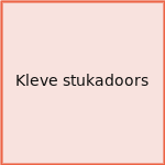 Kleve stukadoors